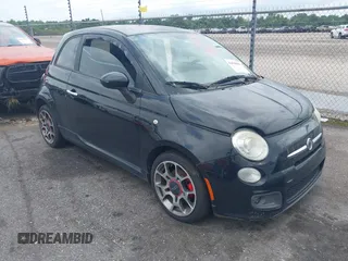 2012 FIAT 500 Sport with VIN 3C3CFFBR3CT213241, listed as a IAAI auction lot 42829805 with 174,712 mi miles and . Bid and sale history available at DreamBid. Image 1.