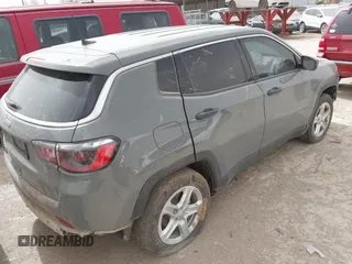 2023 Jeep Compass Sport with VIN 3C4NJDAN0PT572381, listed as a IAAI auction lot 41790372 with 28,827 mi miles and . Bid and sale history available at DreamBid. Image 4.