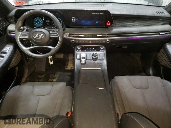 2024 Hyundai Palisade Calligraphy z VIN KM8R7DGE8RU762683, wystawiony jako Copart lot #55126055 z przebiegiem 16 234 mil mil oraz Szkoda całkowita • Salvage title. Historia ofert i sprzedaży dostępna na DreamBid. Obrazek 8.