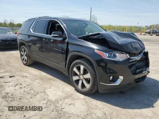 2020 Chevrolet Traverse LT with VIN 1GNERHKW4LJ263593, listed as a Copart auction lot 54364855 with 103,685 mi miles and Salvage title. Bid and sale history available at DreamBid. Image 4.