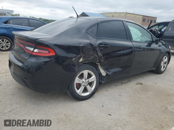 2015 Dodge Dart SXT with VIN 1C3CDFBB8FD369214, listed as a Copart auction lot 54238595 with 168,236 mi miles and Non repairable. Bid and sale history available at DreamBid. Image 3.