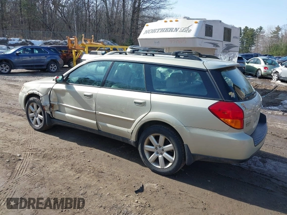 2006 Subaru Legacy Outback Limited with VIN 4S4BP62C067324740, listed as a IAAI auction lot 41786011 with 180,276 mi miles and . Bid and sale history available at DreamBid. Image 3.