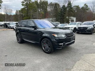 2016 Land Rover Range Rover Sport HSE with VIN SALWS2PF9GA104610, listed as a Copart auction lot 50830765 with 145,452 mi miles and Clean title. Bid and sale history available at DreamBid. Image 1.