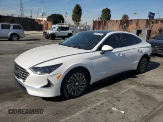 2022 Hyundai Sonata Hybrid Limited with VIN KMHL54JJ2NA051803, listed as a Copart auction lot 83062344 with 25,845 mi miles and Salvage Title. Bid and sale history available at carsss.com. Image 1.