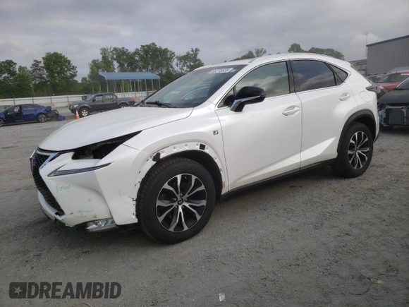2015 Lexus NX 200t z VIN JTJBARBZ8F2012509, wystawiony jako Copart lot #53273325 z przebiegiem 87 628 mil mil oraz Szkoda całkowita • Salvage title. Historia ofert i sprzedaży dostępna na DreamBid. Obrazek 1.