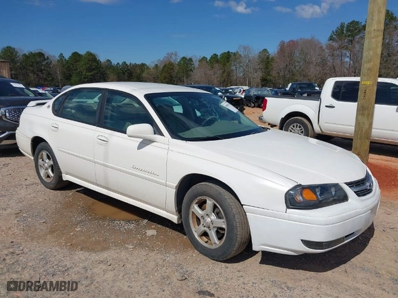 2004 Chevrolet Impala LS with VIN 2G1WH52K449358012, listed as a IAAI auction lot 41801526 with 1 mi miles. Bid and sale history available at carsss.com. Image 1.