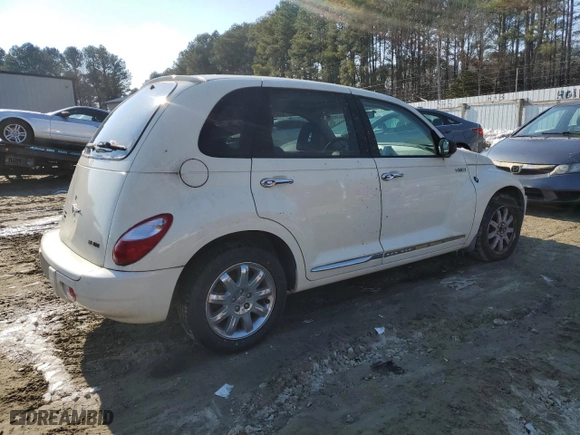 2006 Chrysler PT Cruiser Limited with VIN 3A8FY68886T342204, listed as a Copart auction lot 42336215 with 74,475 mi miles and Non Repairable. Bid and sale history available at carsss.com. Image 3.
