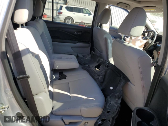 2017 Honda Pilot EX-L with VIN 5FNYF6H56HB030217, listed as a Copart auction lot 43574145 with 91,996 mi miles and Salvage Title. Bid and sale history available at DreamBid. Image 11.