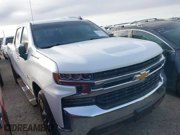 2020 Chevrolet Silverado 1500 LT with VIN 3GCPWCED6LG186606, listed as a IAAI auction lot 41370483 with 97,432 mi miles. Bid and sale history available at carsss.com. Image 1.
