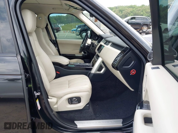 2017 Land Rover Range Rover HSE with VIN SALGS2FV0HA325883, listed as a IAAI auction lot 42644421 with 53,857 mi miles and . Bid and sale history available at DreamBid. Image 5.