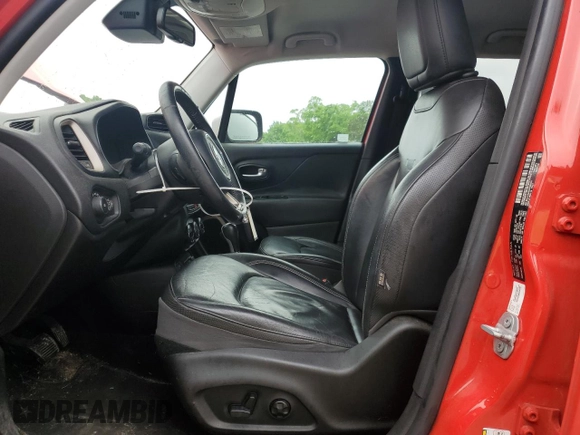 2017 Jeep Renegade Limited с VIN ZACCJADB9HPE39831, выставлен на аукционе Copart как лот 56572495 с пробегом 71 416 миль миль и Списание • Salvage title. История ставок и продаж доступна на DreamBid. Изображение 7.