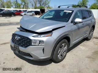 2023 Hyundai Santa Fe SEL with VIN 5NMS24AJ6PH639057, listed as a Copart auction lot 50362424 with 5,091 mi miles and Salvage Title. Bid and sale history available at carsss.com. Image 1.