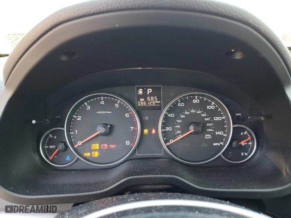 2013 Subaru Outback 2.5i with VIN 4S4BRBAC1D3218922, listed as a Copart auction lot 48708825 with 86,129 mi miles and Salvage Title. Bid and sale history available at carsss.com. Image 9.