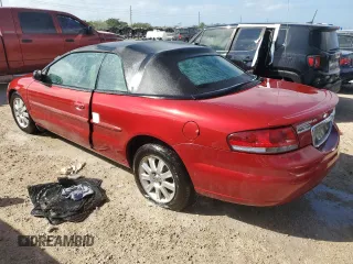 2003 Chrysler Sebring with VIN 1C3EL75T73N524783, listed as a Copart auction lot 76979584 with Not Provided miles and Non Repairable. Bid and sale history available at DreamBid. Image 2.