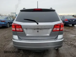 2018 Dodge Journey SE with VIN 3C4PDCAB0JT496779, listed as a Copart auction lot 46481655 with 58,045 mi miles and Salvage Title. Bid and sale history available at carsss.com. Image 6.