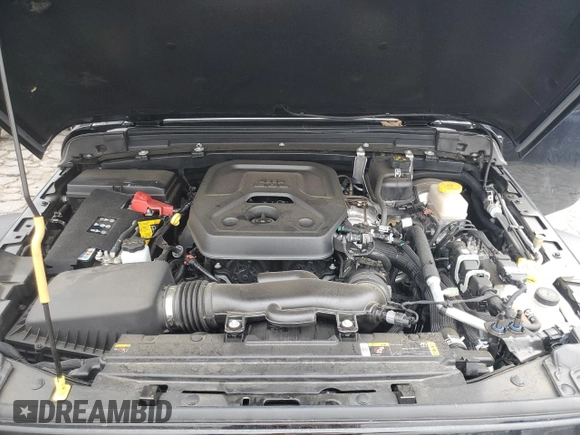 2023 Jeep Wrangler Sport with VIN 1C4HJXDN9PW638737, listed as a Copart auction lot 71367284 with 12,054 mi miles and Salvage Title. Bid and sale history available at DreamBid. Image 11.