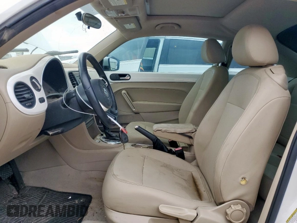2013 Volkswagen Beetle 2.5L w/Sun/Sound/Nav with VIN 3VWJX7ATXDM610778, listed as a Copart auction lot 55654045 with Not Provided miles and Salvage Title. Bid and sale history available at DreamBid. Image 7.
