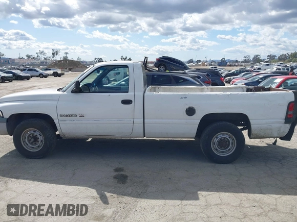 1999 Dodge Ram 2500 with VIN 3B7KC26Z0XM540263, listed as a IAAI auction lot 41939401 with 158,801 mi miles. Bid and sale history available at carsss.com. Image 15.