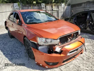2010 Mitsubishi Lancer GTS z VIN JA32X8HW7AU020010, wystawiony jako Copart lot #65603022 z przebiegiem 58 087 mil mil oraz Szkoda całkowita • Salvage title. Historia ofert i sprzedaży dostępna na DreamBid. Obrazek 1.