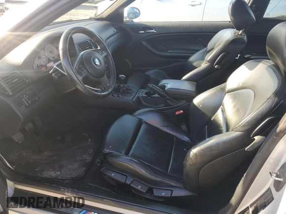 2002 BMW 3 Series M3 with VIN WBSBL93422JR15716, listed as a Copart auction lot 86993574 with 156,485 mi miles and Salvage Title. Bid and sale history available at DreamBid. Image 7.