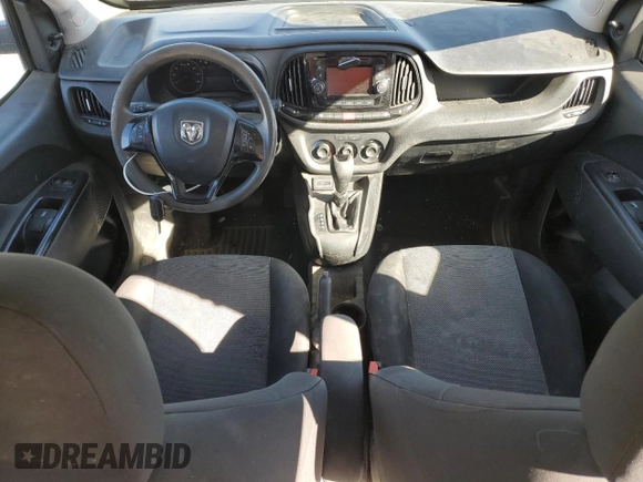 2018 Ram ProMaster City Cargo Van Tradesman with VIN ZFBERFABXJ6K91106, listed as a Copart auction lot 49126055 with 153,224 mi miles and Salvage Title. Bid and sale history available at carsss.com. Image 8.