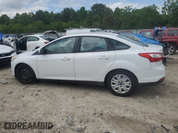 2012 Ford Focus SE with VIN 1FAHP3F29CL192410, listed as a Copart auction lot 56428525 with 76,671 mi miles and Clean title. Bid and sale history available at DreamBid. Image 2.