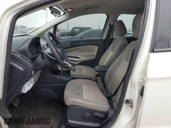 2021 Ford EcoSport S with VIN MAJ3S2FE6MC422838, listed as a Copart auction lot 43875045 with 18,820 mi miles and Salvage Title. Bid and sale history available at DreamBid. Image 7.