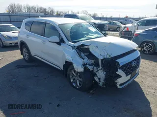 2020 Hyundai Santa Fe SEL w/SULEV with VIN 5NMS33AD3LH153043, listed as a IAAI auction lot 41733954 with 114,206 mi miles. Bid and sale history available at carsss.com. Image 6.