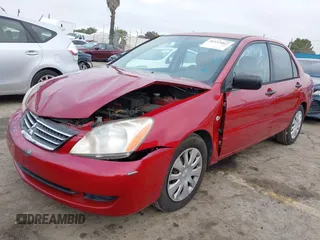 2006 Mitsubishi Lancer ES with VIN JA3AJ26E16U035856, listed as a IAAI auction lot 41533062 with 161,482 mi miles. Bid and sale history available at carsss.com. Image 2.