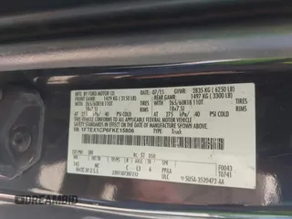2015 Ford F-150 XL with VIN 1FTEX1CP6FKE15806, listed as a IAAI auction lot 42786772 with 265,485 mi miles and . Bid and sale history available at DreamBid. Image 9.