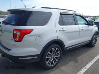 2018 Ford Explorer Platinum with VIN 1FM5K8HT2JGA33552, listed as a IAAI auction lot 42093232 with 154,933 mi miles and . Bid and sale history available at DreamBid. Image 4.