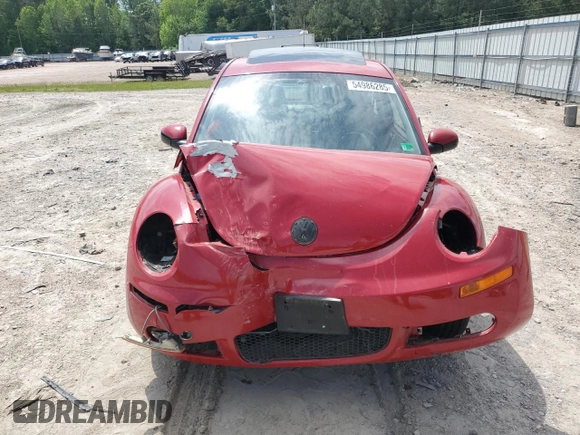 2009 Volkswagen Beetle S with VIN 3VWRW31C29M513497, listed as a Copart auction lot 54986285 with 132,953 mi miles and Clean Title. Bid and sale history available at DreamBid. Image 5.