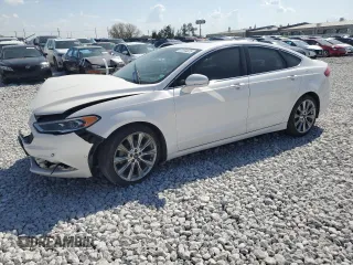 2017 Ford Fusion Titanium with VIN 3FA6P0K90HR162648, listed as a Copart auction lot 53954025 with 132,092 mi miles and Salvage title. Bid and sale history available at DreamBid. Image 1.