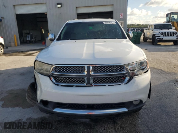 2013 Dodge Durango Citadel with VIN 1C4SDHET2DC670975, listed as a Copart auction lot 80535204 with 137,012 mi miles and Non Repairable. Bid and sale history available at carsss.com. Image 5.
