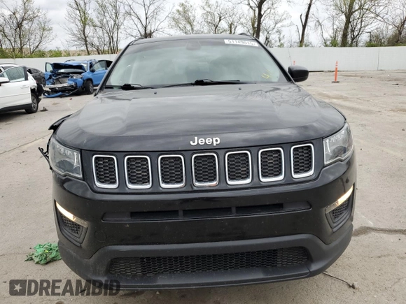 2021 Jeep Compass Sport с VIN 3C4NJDAB4MT504800, выставлен на аукционе Copart как лот 51149015 с пробегом 73 897 миль миль и Списание • Salvage title. История ставок и продаж доступна на DreamBid. Изображение 5.