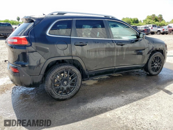 2014 Jeep Cherokee Limited with VIN 1C4PJLDS5EW115108, listed as a Copart auction lot 65480775 with 181,043 mi miles and Clean title. Bid and sale history available at DreamBid. Image 3.