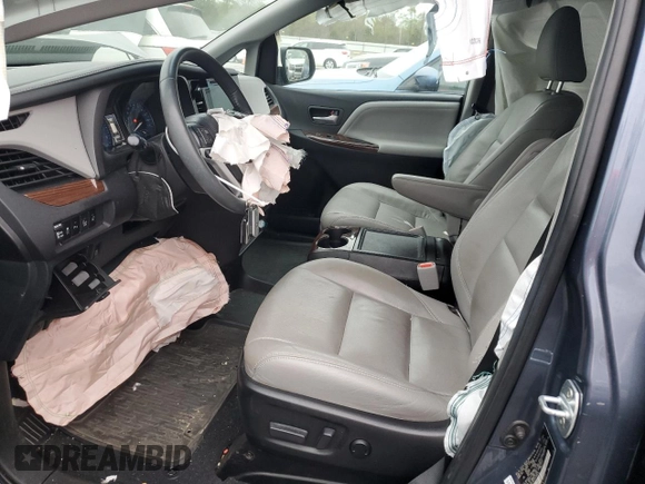 2017 Toyota Sienna with VIN 5TDDZ3DC2HS146616, listed as a Copart auction lot 51382805 with 73,740 mi miles and Salvage Title. Bid and sale history available at DreamBid. Image 7.