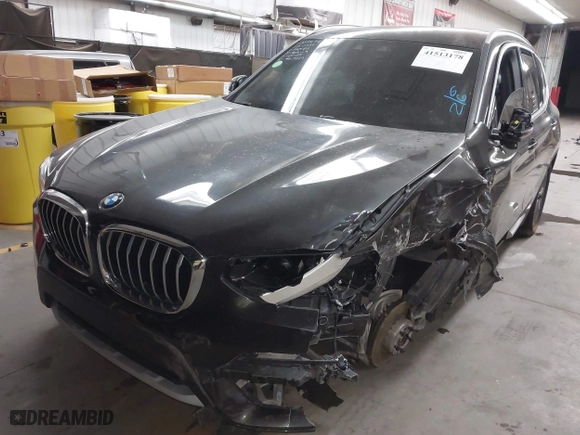 2020 BMW X3 sDrive30i with VIN 5UXTY3C05L9D14540, listed as a IAAI auction lot 41513178 with 58,229 mi miles. Bid and sale history available at carsss.com. Image 17.