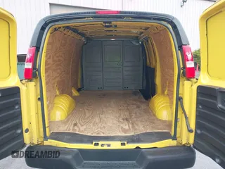 2021 Chevrolet Express Cargo with VIN 1GCWGAFP8M1175127, listed as a IAAI auction lot 42202604 with 48,768 mi miles and . Bid and sale history available at DreamBid. Image 19.
