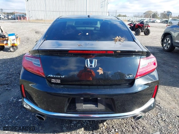 2017 Honda Accord Coupe EX-L V6 with VIN 1HGCT2B84HA007009, listed as a IAAI auction lot 41073715 with 114,869 mi miles. Bid and sale history available at carsss.com. Image 16.