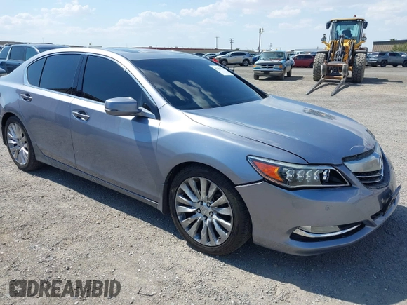 2015 Acura RLX Advance with VIN JH4KC1F94FC001153, listed as a IAAI auction lot 42454734 with 185,179 mi miles and . Bid and sale history available at DreamBid. Image 1.