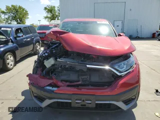 2022 Honda CR-V EX with VIN 5J6RW1H57NA005140, listed as a Copart auction lot 51811215 with 39,807 mi miles and Salvage Title. Bid and sale history available at carsss.com. Image 5.