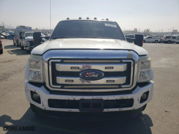 2014 Ford Super Duty F-450 DRW XL with VIN 1FT8W4DTXEEB28690, listed as a Copart auction lot 75767634 with 284,347 mi miles and Salvage Title. Bid and sale history available at carsss.com. Image 5.