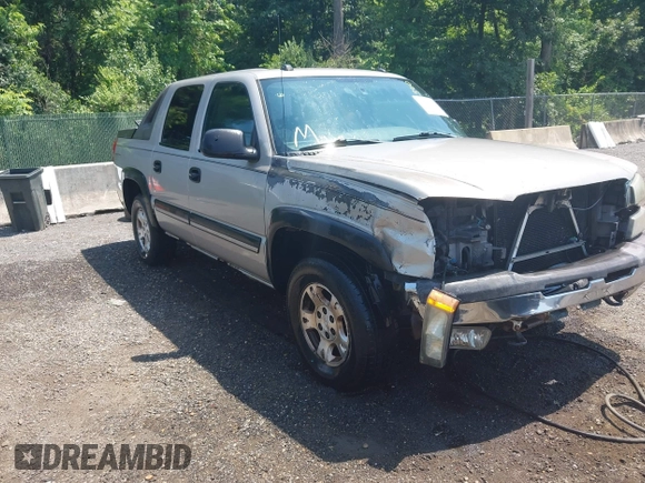 2004 Chevrolet Avalanche Z71 with VIN 3GNEK12T54G300283, listed as a IAAI auction lot 42662465 with 187,834 mi miles and . Bid and sale history available at DreamBid. Image 1.