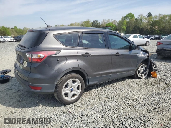 2017 Ford Escape S with VIN 1FMCU0F79HUB36083, listed as a Copart auction lot 51093174 with 59,928 mi miles and Salvage title. Bid and sale history available at DreamBid. Image 3.