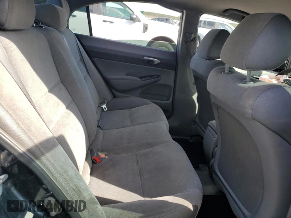 2008 Honda Civic LX with VIN 2HGFA16598H346895, listed as a Copart auction lot 51502705 with 261,390 mi miles and Salvage Title. Bid and sale history available at DreamBid. Image 10.