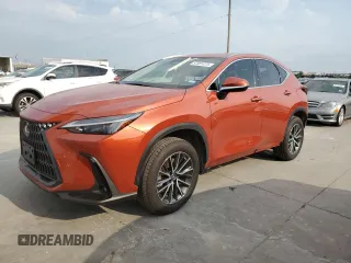 2022 Lexus NX 250 Premium with VIN JTJGDCAZ9N2004588, listed as a Copart auction lot 57081073 with 10,742 mi miles and . Bid and sale history available at DreamBid. Image 1.