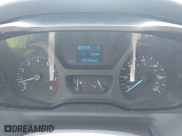 2019 Ford Transit with VIN 1FDBF8ZMXKKA68224, listed as a IAAI auction lot 42621453 with 107,981 mi miles and . Bid and sale history available at DreamBid. Image 7.