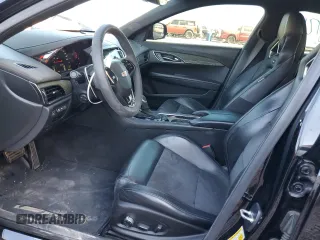 2016 Cadillac ATS-V with VIN 1G6AN5RY0G0100818, listed as a Copart auction lot 87074214 with 109,275 mi miles and Salvage Title. Bid and sale history available at carsss.com. Image 7.
