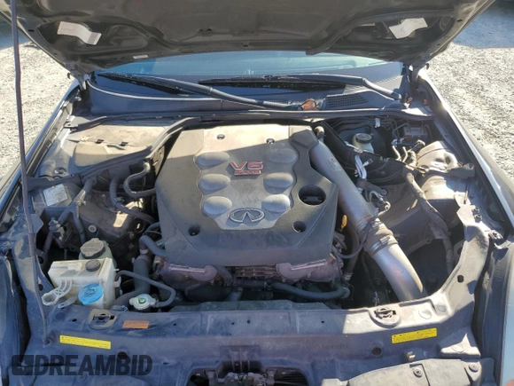 2005 Infiniti G35 Coupe with VIN JNKCV54E55M422507, listed as a Copart auction lot 80086464 with 164,001 mi miles and Salvage Title. Bid and sale history available at carsss.com. Image 11.